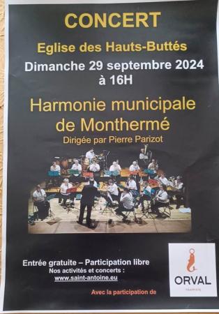 Concert Harmonie Municipale de Monthermé