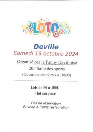 Loto de la Fanny Devilloise