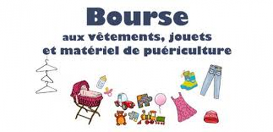 Bourse aux jouets, vêtements et matériel de Puériculture