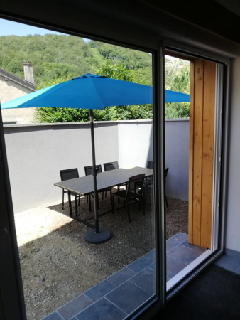 Gîte des 4 saisons : terrasse