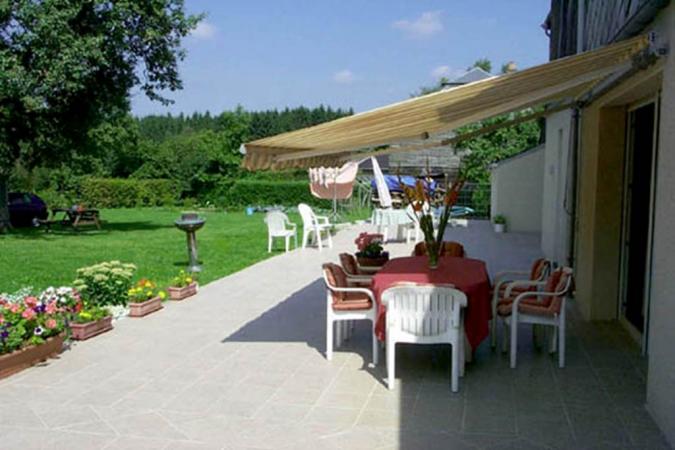 terrasse et jardin