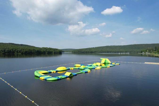 activité sur le lac